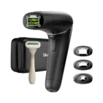 Depilator IPL Silk'n 7 z obrotową głowicą i 3 końcówkami czarny
