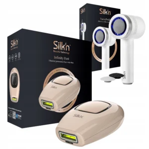 Zestaw depilator laserowy Silk'n Infinity Fast + pilnik do stóp VacuPedi