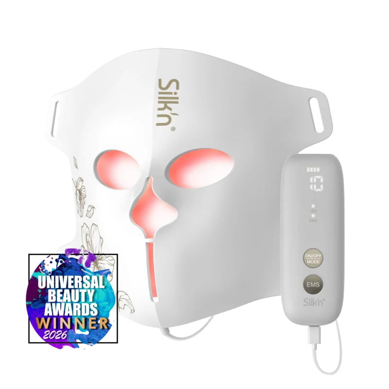 maska LED na twarz EMS