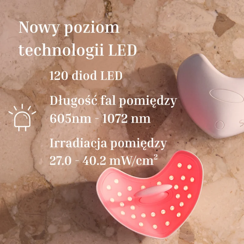 Maska LED do ust