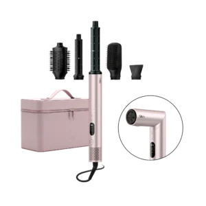 Suszarko-lokówka do włosów Silk'n SilkyAir Flex z 5 końcówkami i etui różowa