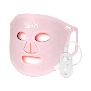 Maska LED na twarz Facial LED Mask 100 różowa