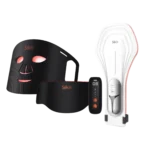 Zestaw maska LED na twarz i szyję Dual LED + maska LED na dłonie